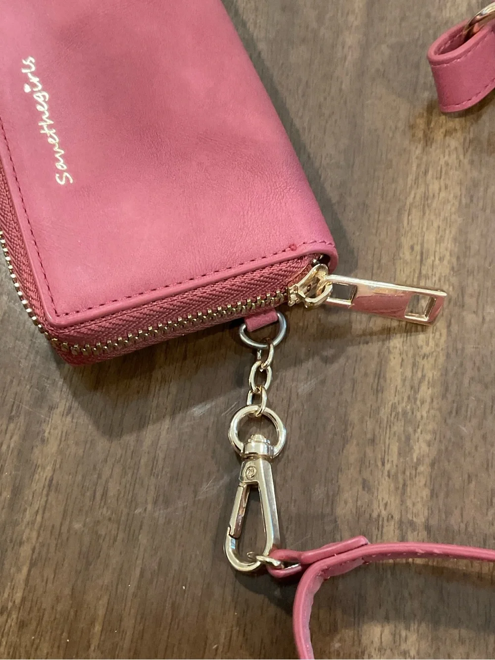 Save The Girls rose crossbody